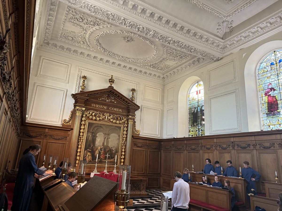 Emmanuel College Chapel の内部