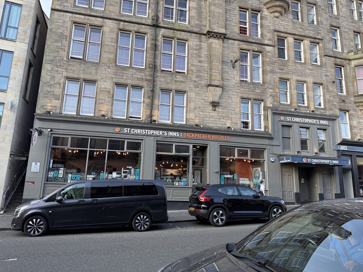 宿泊先 St Christopher's Inn Edinburgh